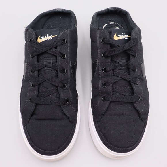 Nike Court Legacy Mule Womens Size 9 US Black Canvas Casual Shoes DB3970-001 - Picture 3 of 9